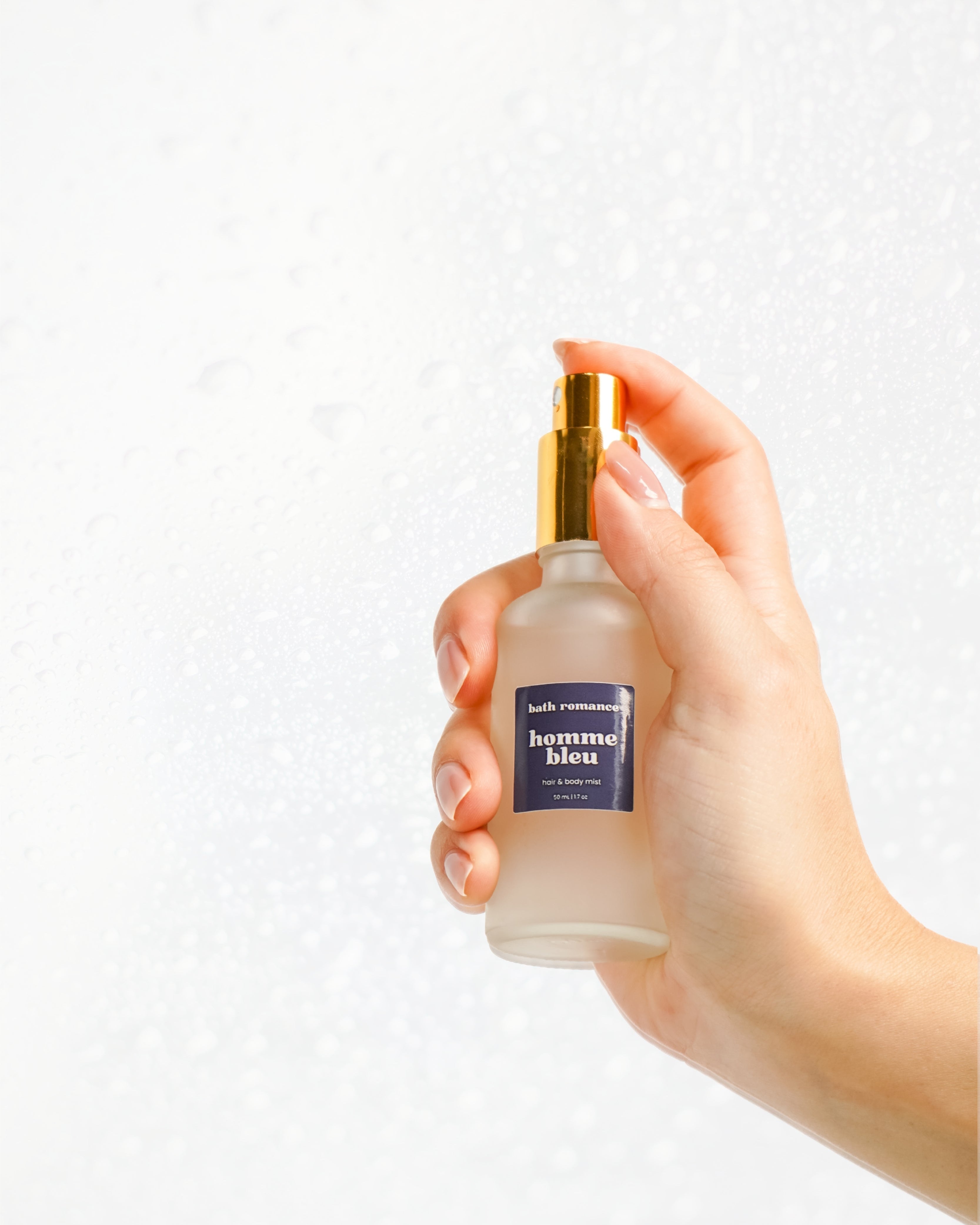 homme bleu - conditioning hair + body mist